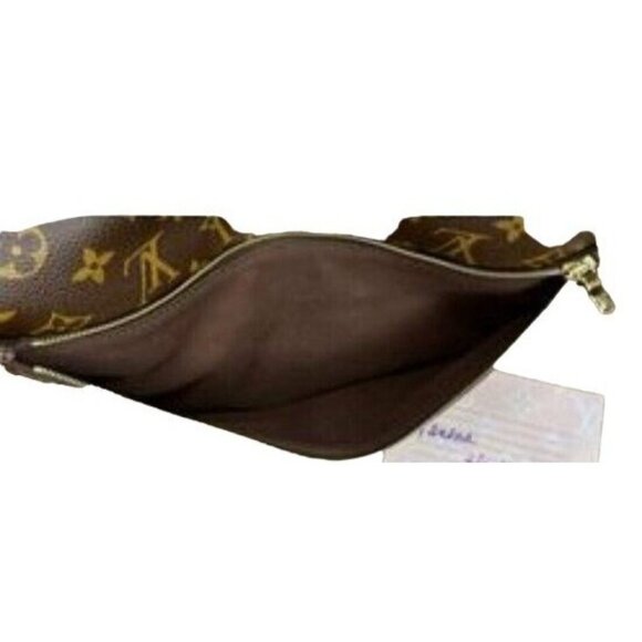 LOUIS VUITTON Shoulder Bag Menilmontant GM Crossbody NEW Monogram Leather Large - Picture 7 of 12